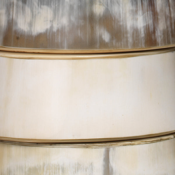 Stacked Buffalo Horn Table Lamp