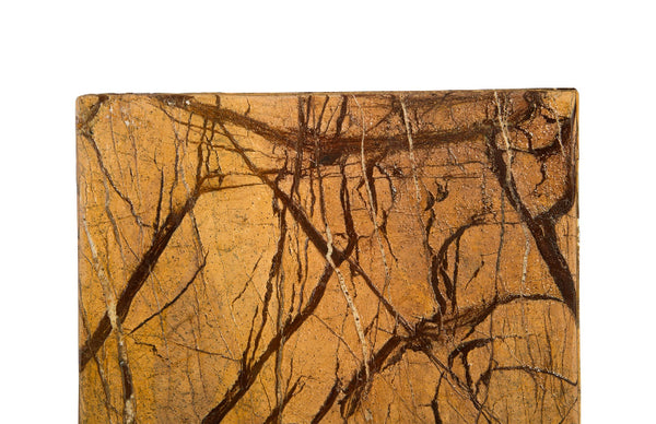 Marble Acid Wash Side Table