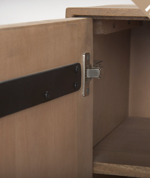 Deco Inspired Mango Sideboard