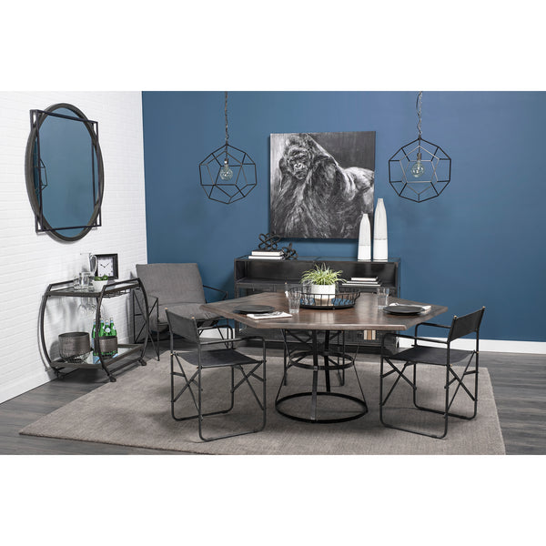 Glass & Metal Display Cabinet