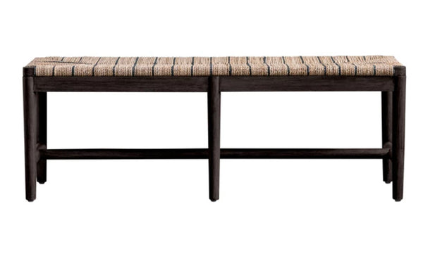 Mango & Woven Rope Bench