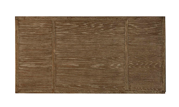 Reclaimed Oak & Iron Desk