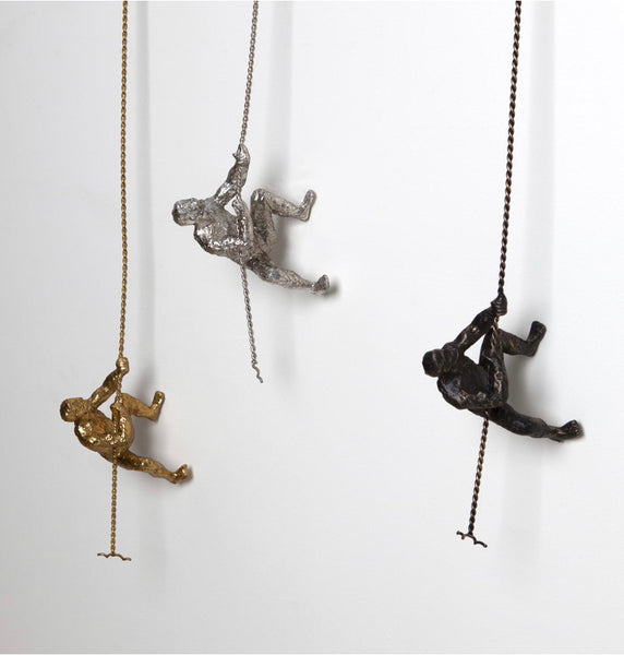 CLIMBING MAN-WALL MOUNTED