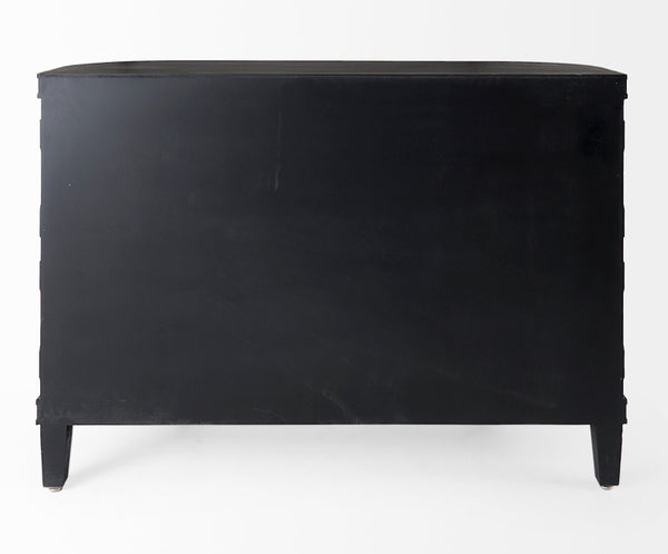 4 Door Demilune Cabinet