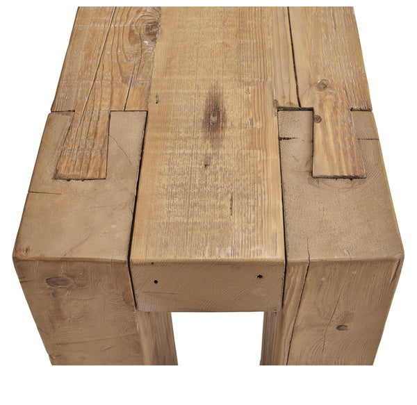Reclaimed Pine Timbers Console
