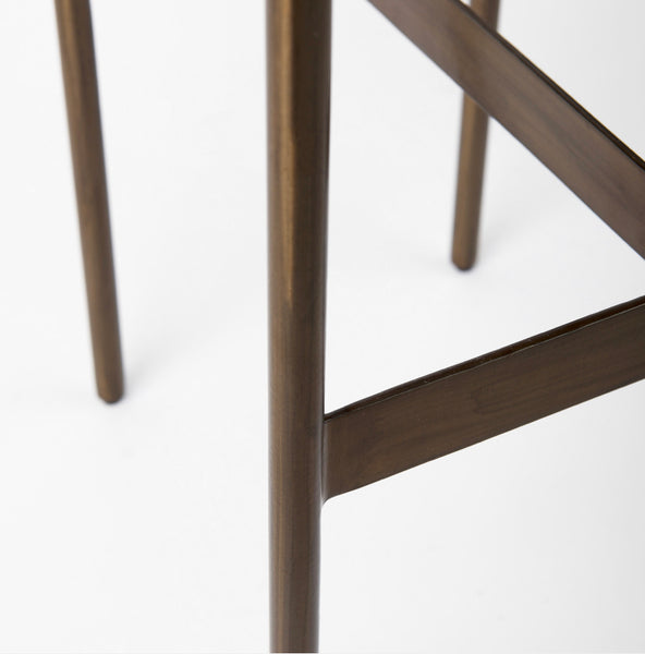 Hair on Hide Bar Stool