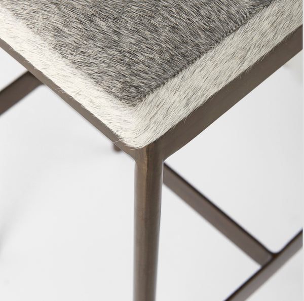 Hair on Hide Bar Stool