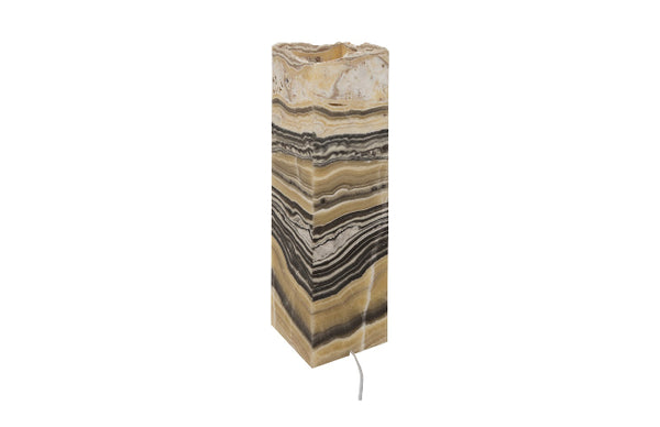 Zebra Onyx Lamp