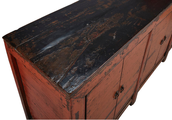 Antique Sideboard Refurbished Amber