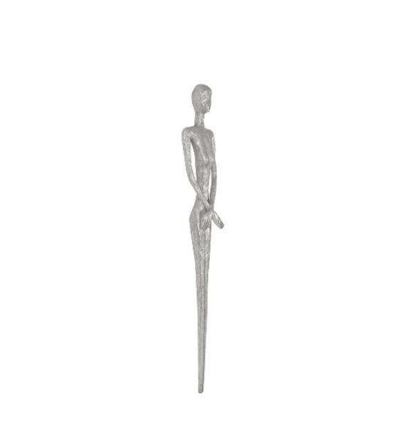 Skinny Female Silver Leaf