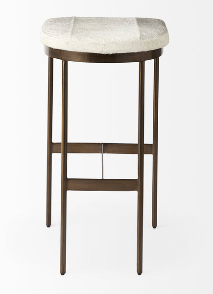 Hair on Hide Bar Stool