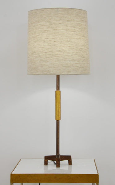 Brown & Gold Table Lamp