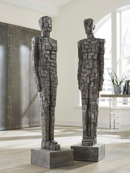 Puzzle Woman Sculpture