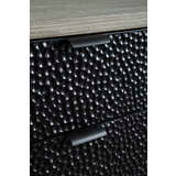 Grey & Black Chest of Drawers