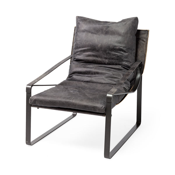 Black Leather Stockholm Chair