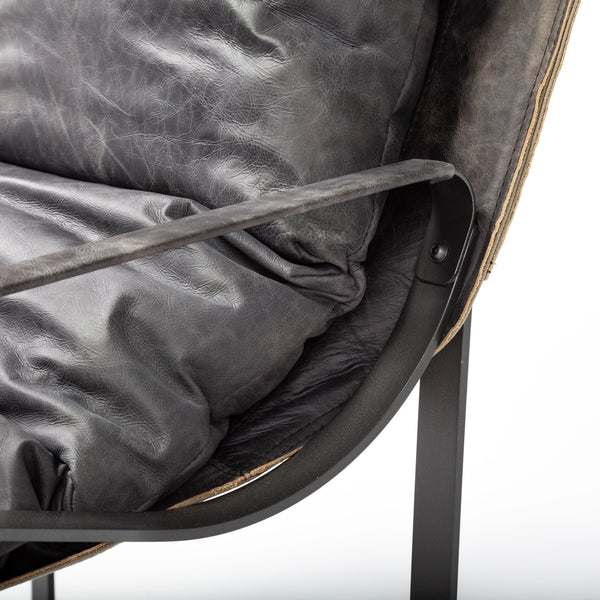 Black Leather Stockholm Chair