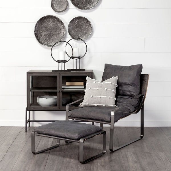 Black Leather Stockholm Chair