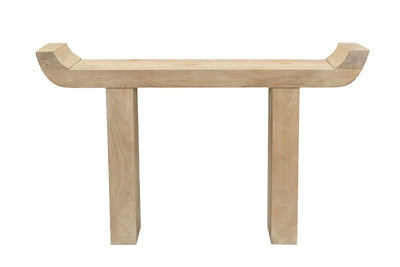 Mango Wood Console Sandblasted Oak