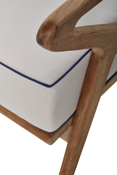 Solid Teak Outdoor Armchair