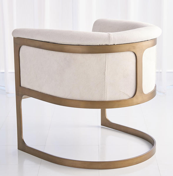 Regan Barrel Chair, Ivory