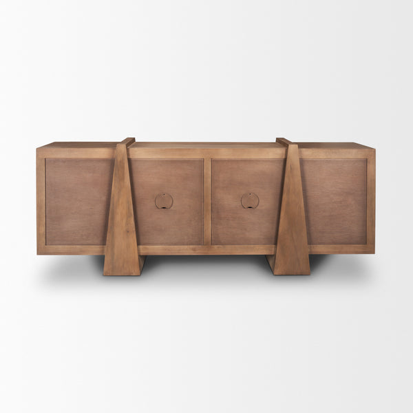 Solid Mango Modern Cabinet