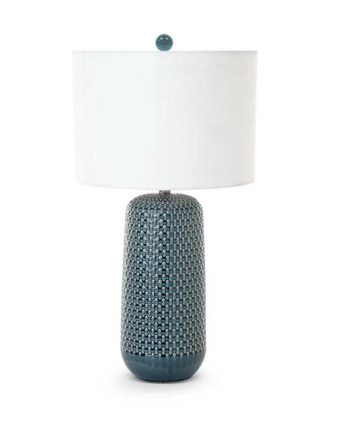 Blue Ceramic Table Lamp