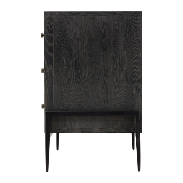Oak Chest of Drawers w/ Marble Top