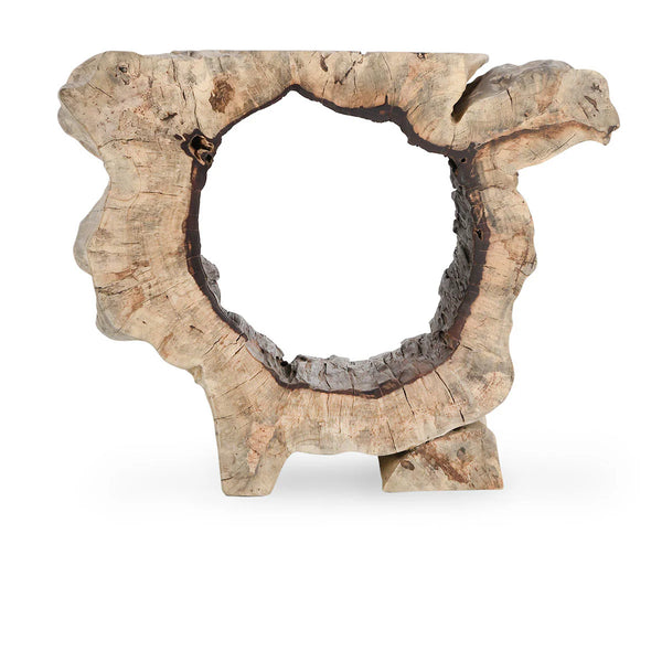 Hand Carved Tamarind Wood Console