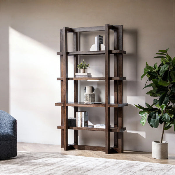 Hand Crafted Solid Mango Bookshelf