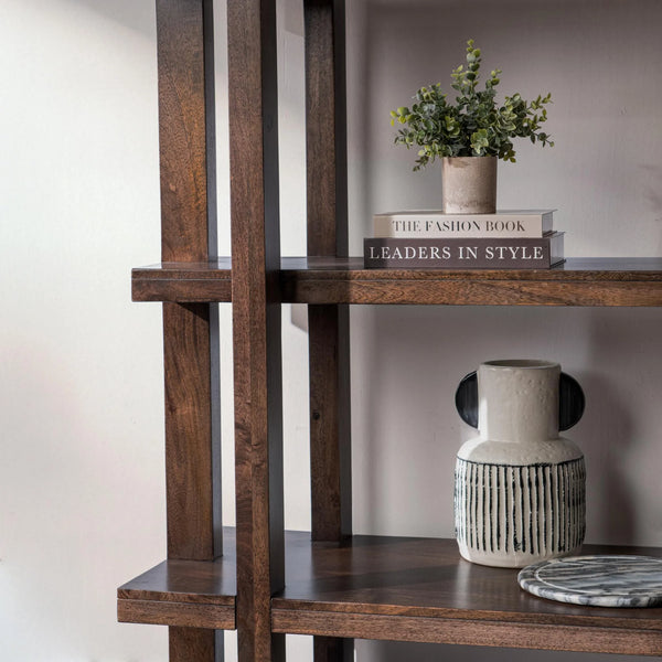 Hand Crafted Solid Mango Bookshelf