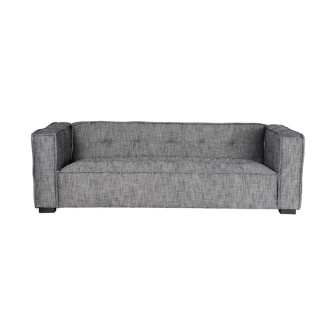 Contemporary Grey Upholstered Sofa