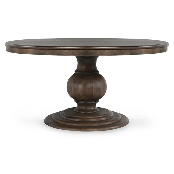 60” Solid Mango Wood Dining Table