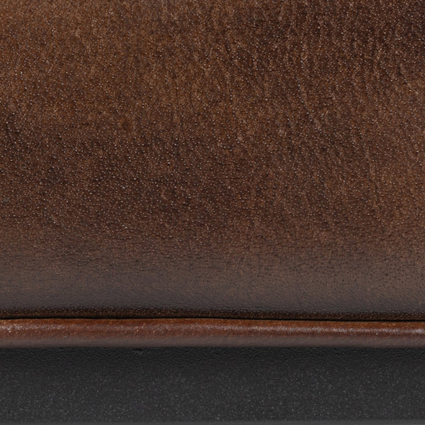 Leather & Iron Stool