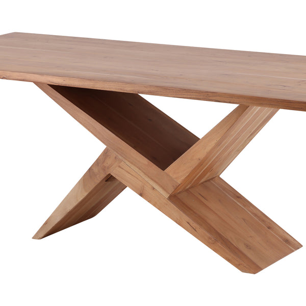 Solid Acacia Wood Dining Table