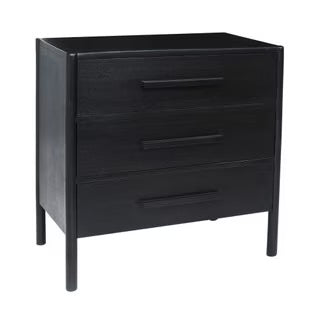 Black Mahogany Veneer Chest