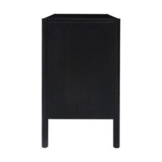 Black Mahogany Veneer Chest