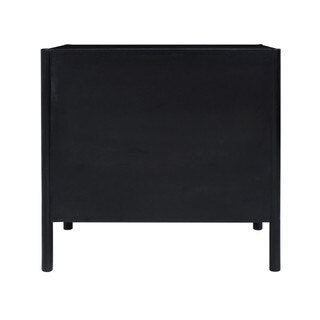 Black Mahogany Veneer Chest