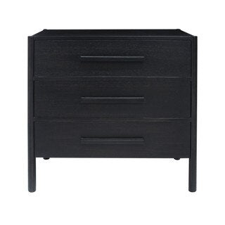 Black Mahogany Veneer Chest