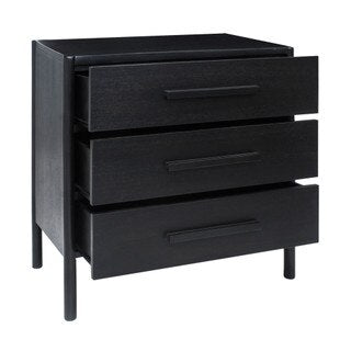 Black Mahogany Veneer Chest