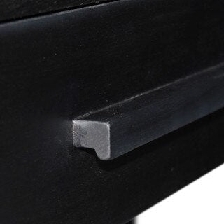 Black Mahogany Veneer Chest