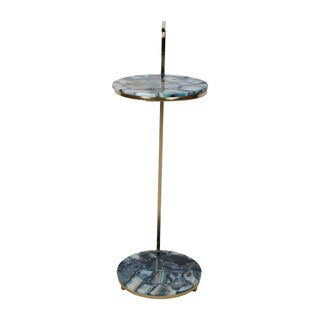 Blue Agate 2Tier Martini Table
