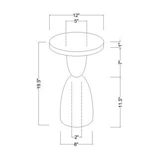 Petrified Wood & Munggur Wood Table Black
