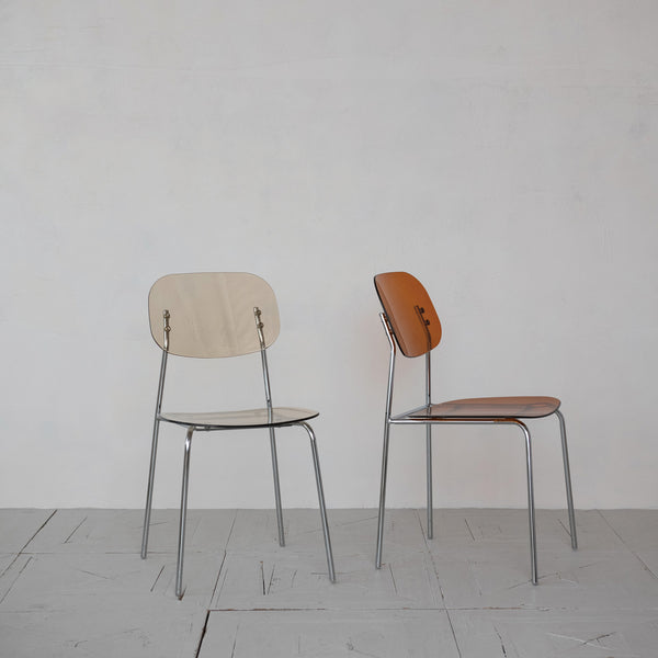 Smoke Transparent Dining Chair