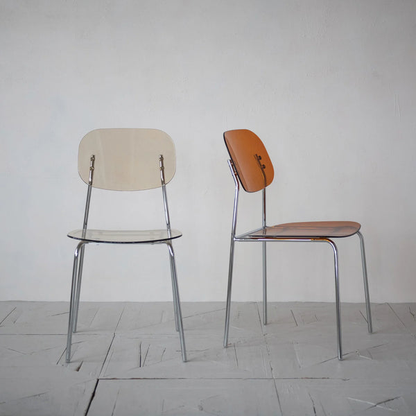 Amber Transparent Dining Chair