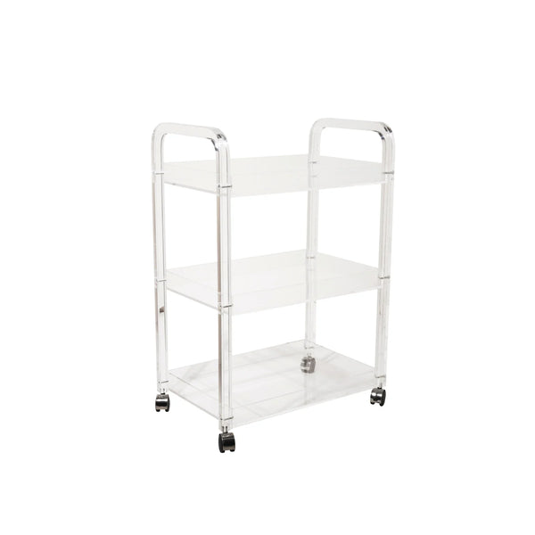 Acrylic 3Tier Bar Cart