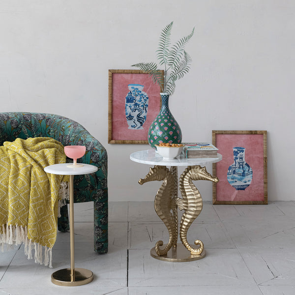 Marble Top Martini Table