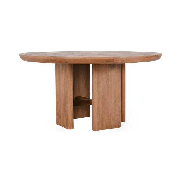 60” Solid Mango Modern Dining Table