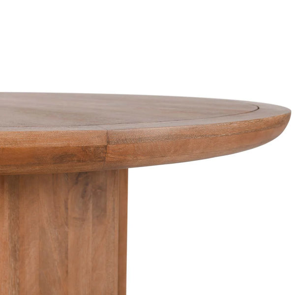 60” Solid Mango Modern Dining Table