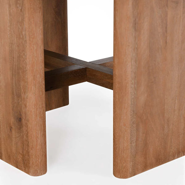 60” Solid Mango Modern Dining Table