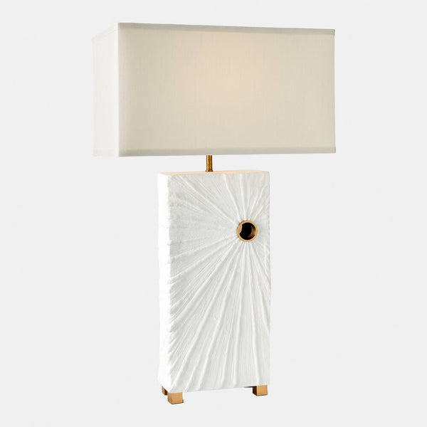 White & Gold Radiance Lamp